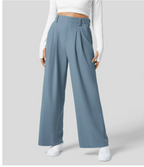Lou | Casual women's wide-leg trousers with a high waist | Relaxed fit 8