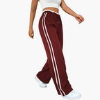 Luna | Women's Pants with Elastic Waist and Side Stripes - Comfortable and stylish women's pants with drawstring 2