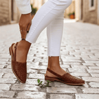 Luna’s Refined Woven Flats 1