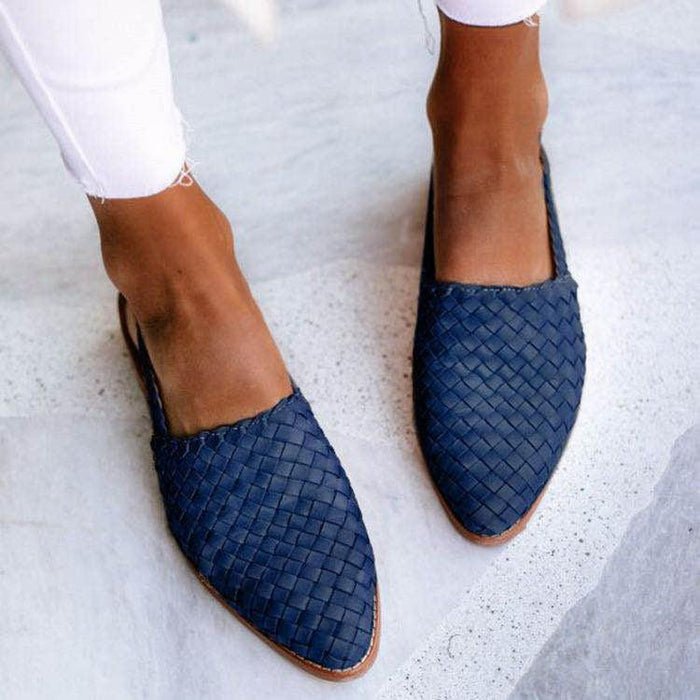 Luna’s Refined Woven Flats 2