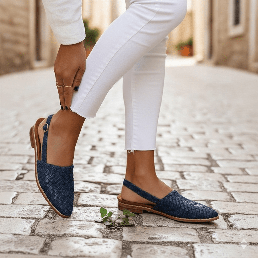 Luna’s Refined Woven Flats 3