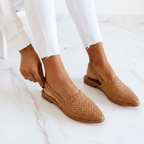 Luna’s Refined Woven Flats 4