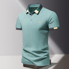 Calico | Luxury Men’s Polo with Classic Collar and Breathable Comfort Green