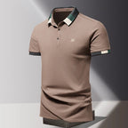 Calico | Luxury Men’s Polo with Classic Collar and Breathable Comfort Brown