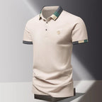 Calico | Luxury Men’s Polo with Classic Collar and Breathable Comfort Khaki