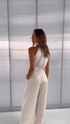 Luxurious Two-Piece Set With Elegant Top And Pants For Party And Everyday Use 3