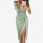 Lyvanta | Women's Elegant Dress – Bare Shoulders & Sophisticated Design 1