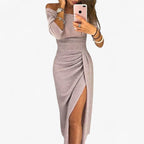 Lyvanta | Women's Elegant Dress – Bare Shoulders & Sophisticated Design 2