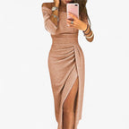 Lyvanta | Women's Elegant Dress – Bare Shoulders & Sophisticated Design 6