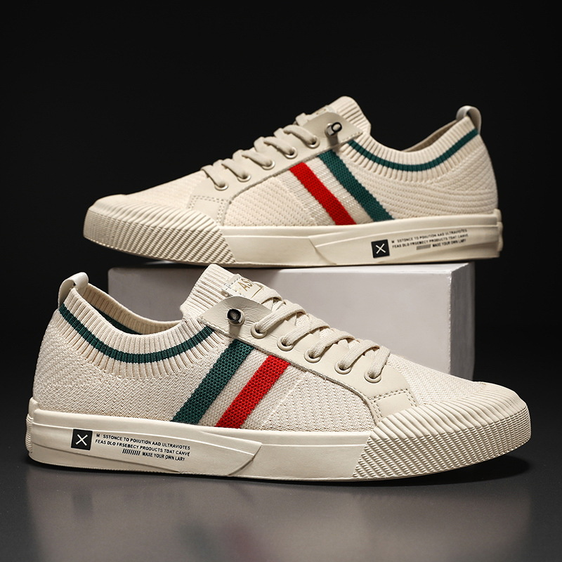 Ramos | Men’s Knit Lace-Up Sneakers