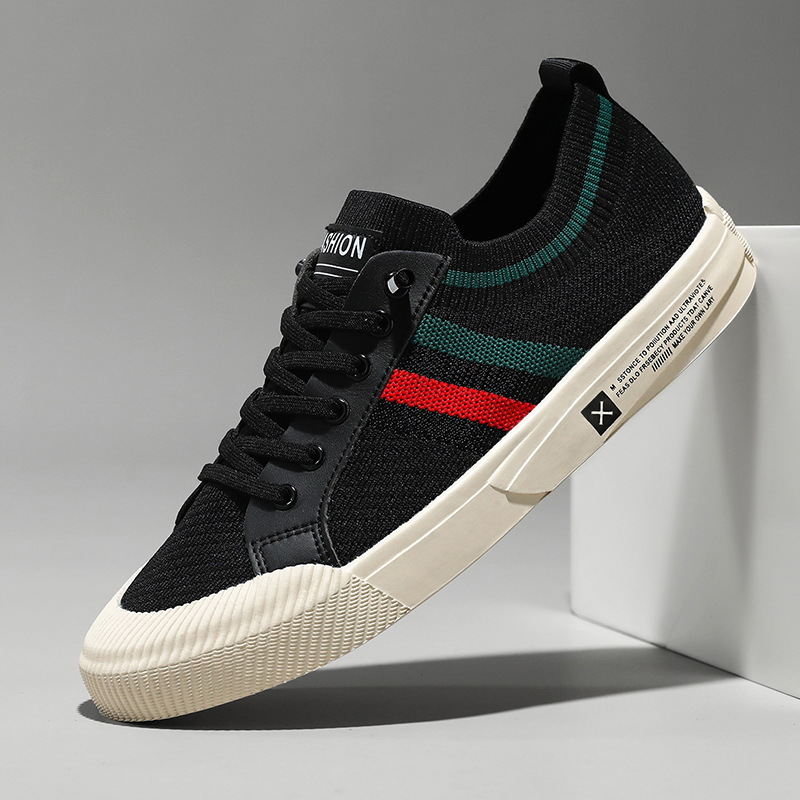 Ramos | Men’s Knit Lace-Up Sneakers