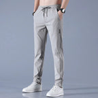 Nisyros | Quick-Drying Stretch Trousers for Men - 1+1 Free Grey