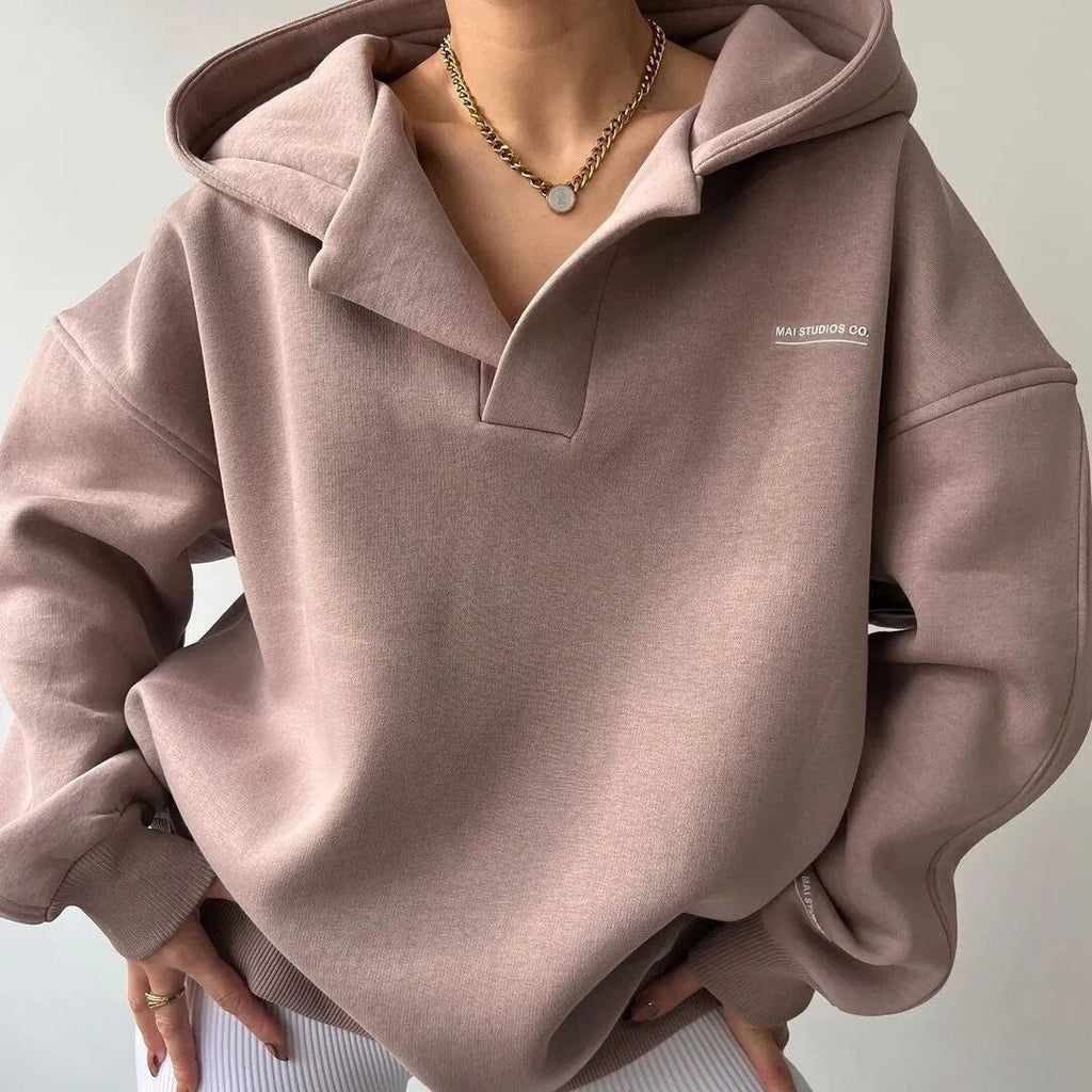 Maria | Oversized cotton hoodie 2
