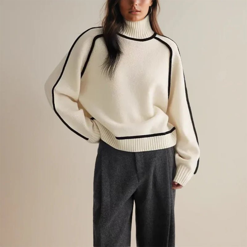 Women's Warm Turtleneck Sweater | Winter