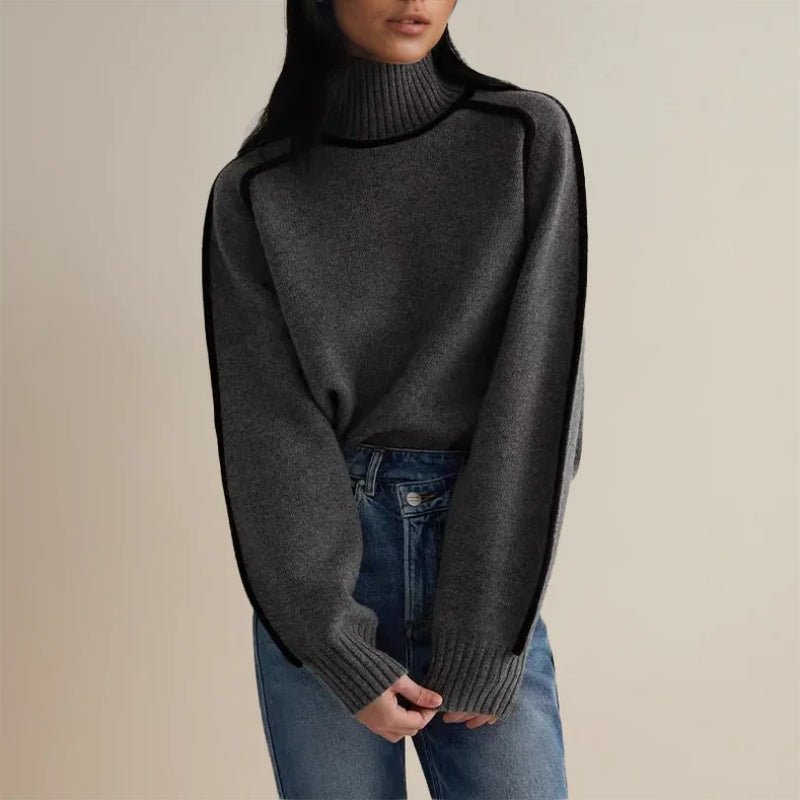 Women's Warm Turtleneck Sweater | Winter
