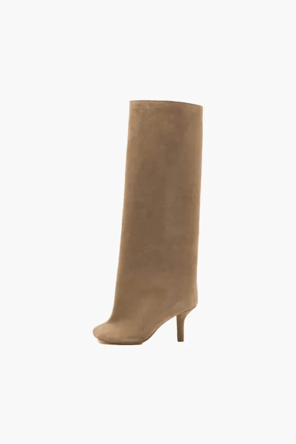Aura | Women’s Faux Suede Boots – Chic Artisan Ankle Silhouette & Refined Slimming Edge