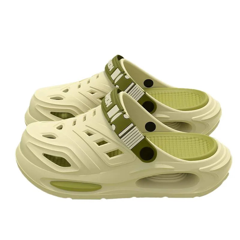 Men's Arch-Support Hole Clogs - Anti-Slip Thick-Sole Breathable Summer Sandals