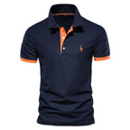 Men's Polo Shirt Classic Design High-Quality Material 0