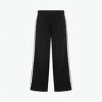 Men's Side Stripe Wide Leg Trousers – Loose Casual Summer Sports Pants