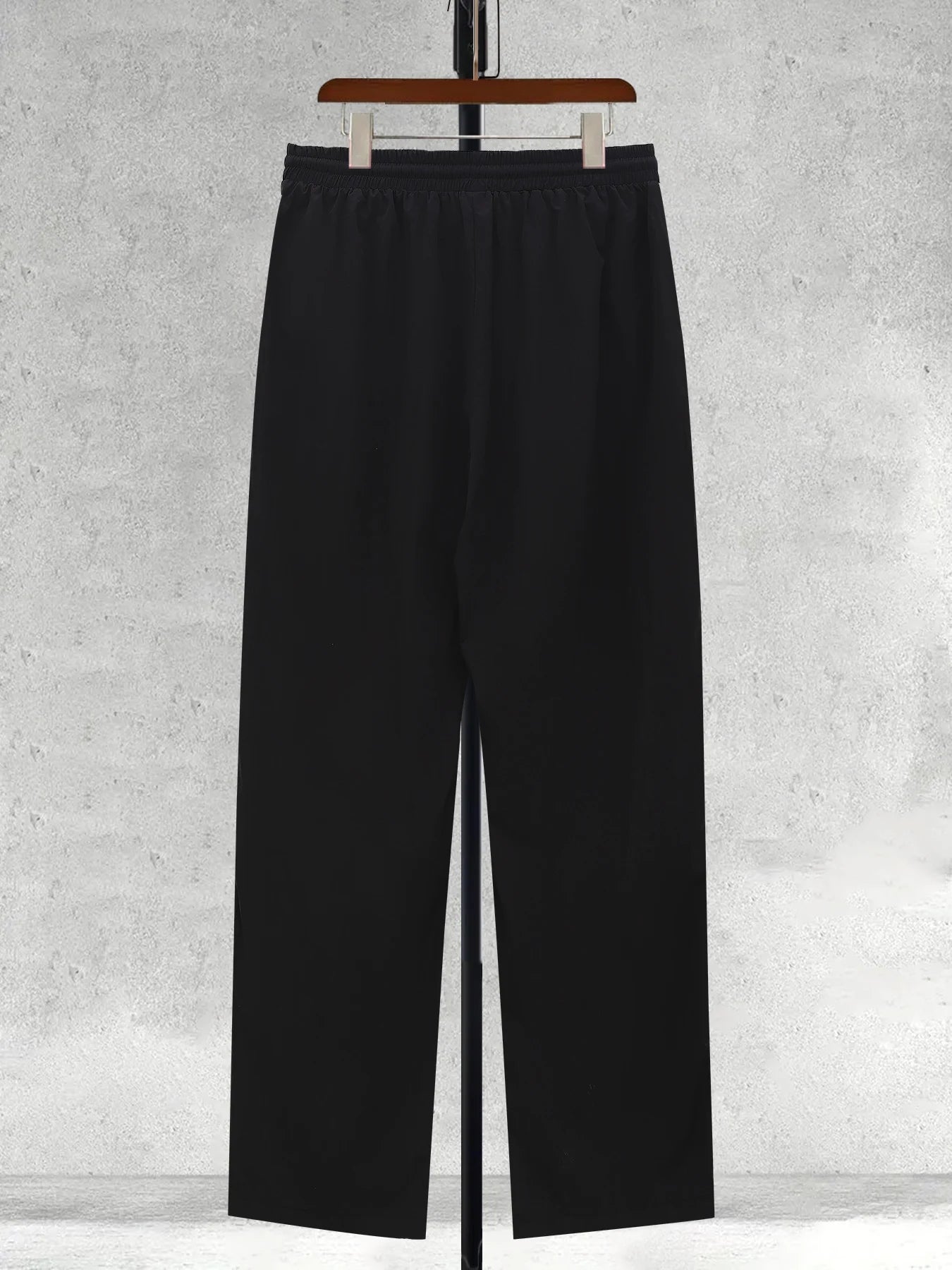 Men's Side Stripe Wide Leg Trousers – Loose Casual Summer Sports Pants