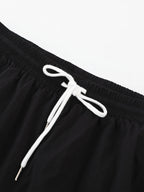 Men's Side Stripe Wide Leg Trousers – Loose Casual Summer Sports Pants