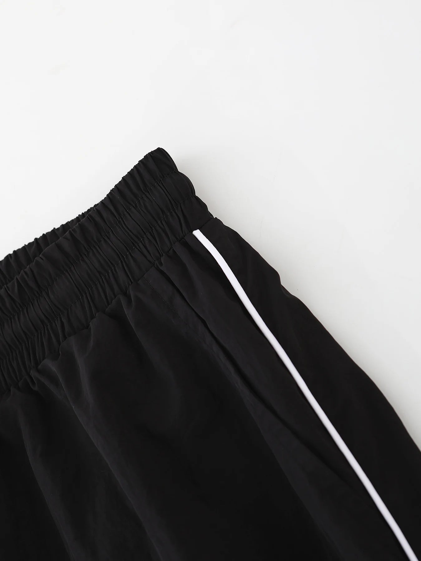 Men's Side Stripe Wide Leg Trousers – Loose Casual Summer Sports Pants