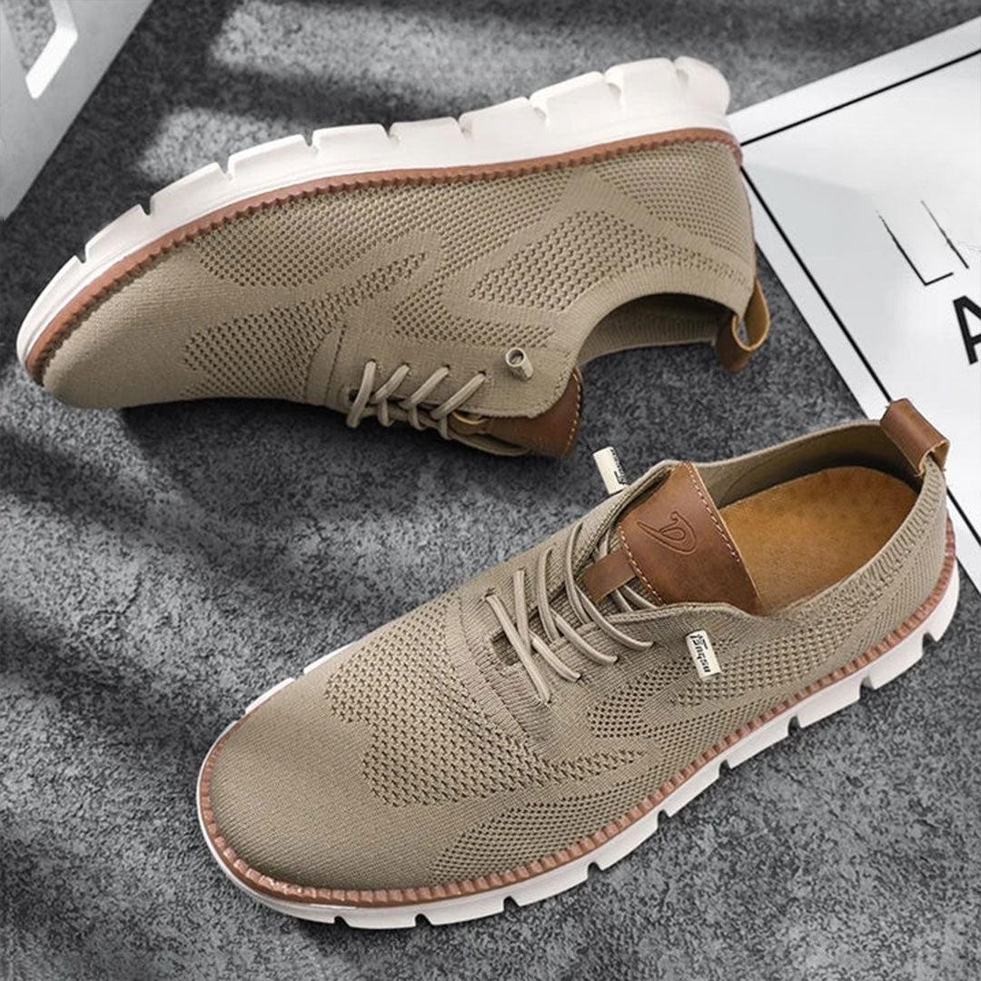 Men's Sneakers: Breathable, Lightweight, Comfortable Everyday Companion brown