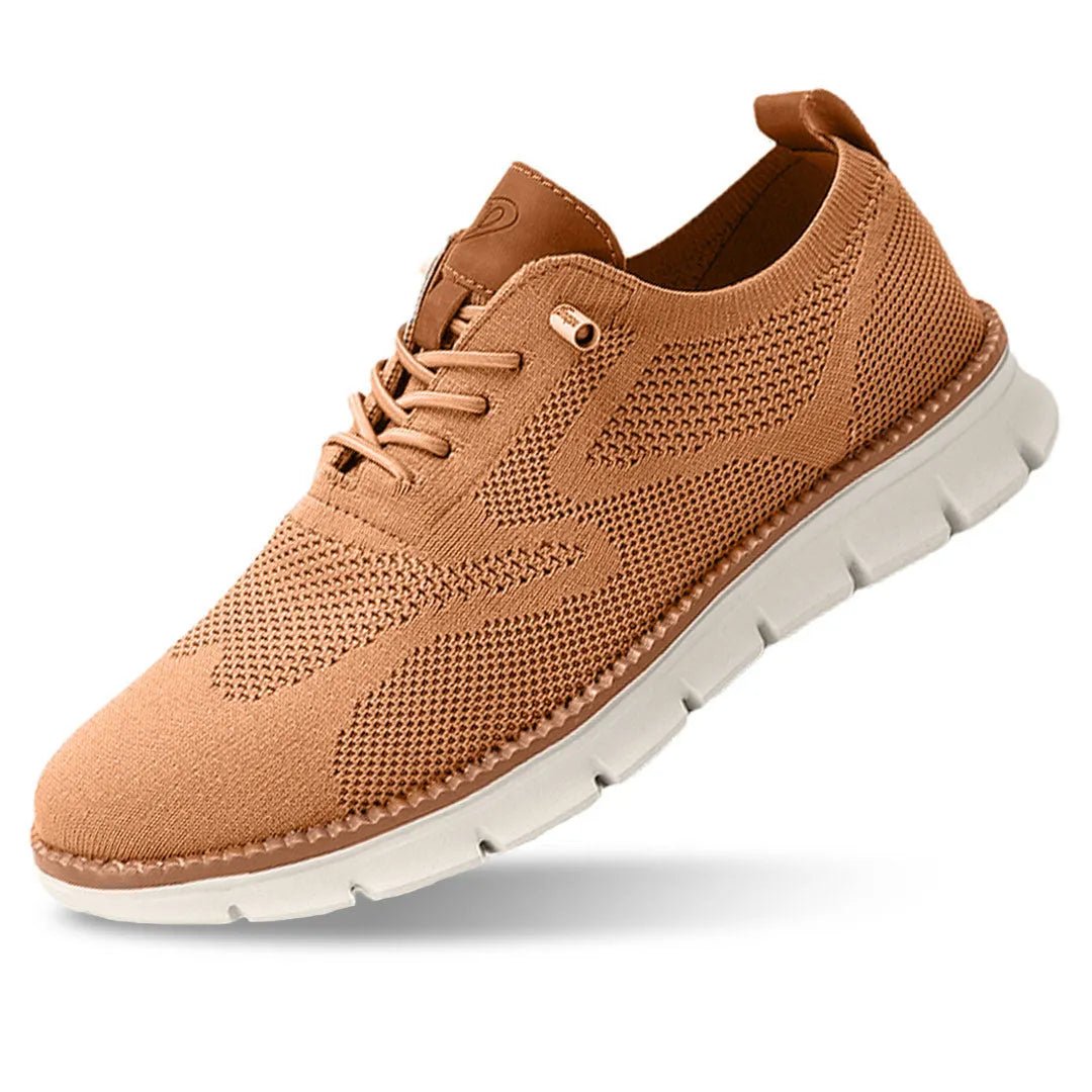 Men's Sneakers: Breathable, Lightweight, Comfortable Everyday Companion caramel