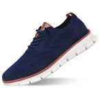 Men's Sneakers: Breathable, Lightweight, Comfortable Everyday Companion blue
