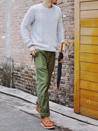 Men’s Straight Casual Pants – Authentic OG-107 Heritage Sateen, Garrison Tailoring & Military Urban Majesty