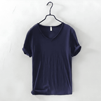 Men’s T-Shirt with V-Neck and Short Sleeves 4