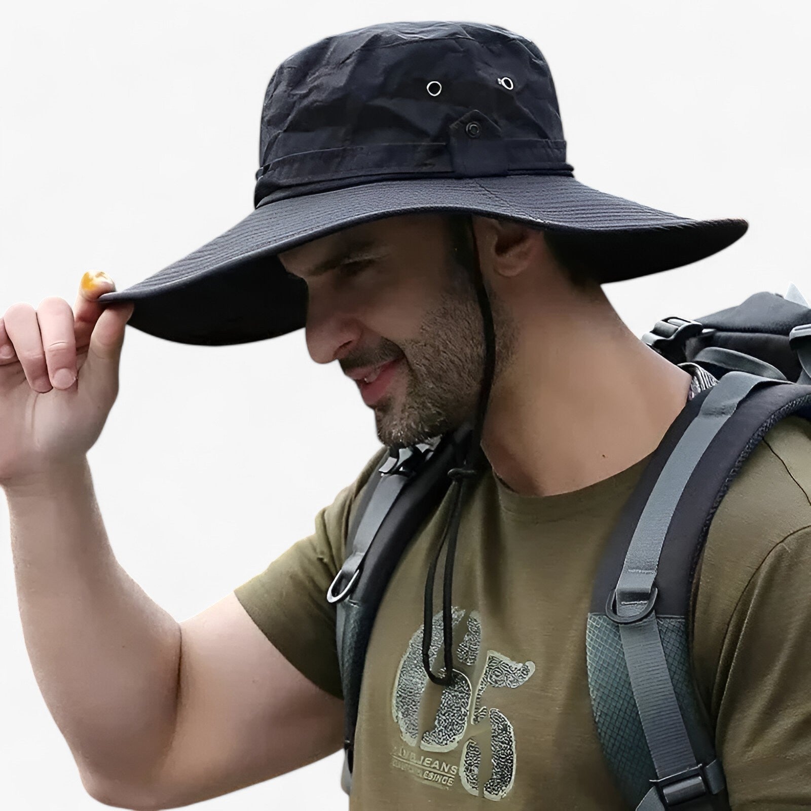 Men's/Women's Outdoor Hat – UV Protection & Water Repellent 0