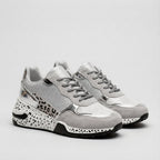 Mixed-Texture Statement Orthopedic Sneaker with Arch Support 3