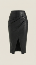 Natalie Draped Midi Skirt 4