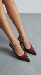 Nicole Sling Back Court Heels 7