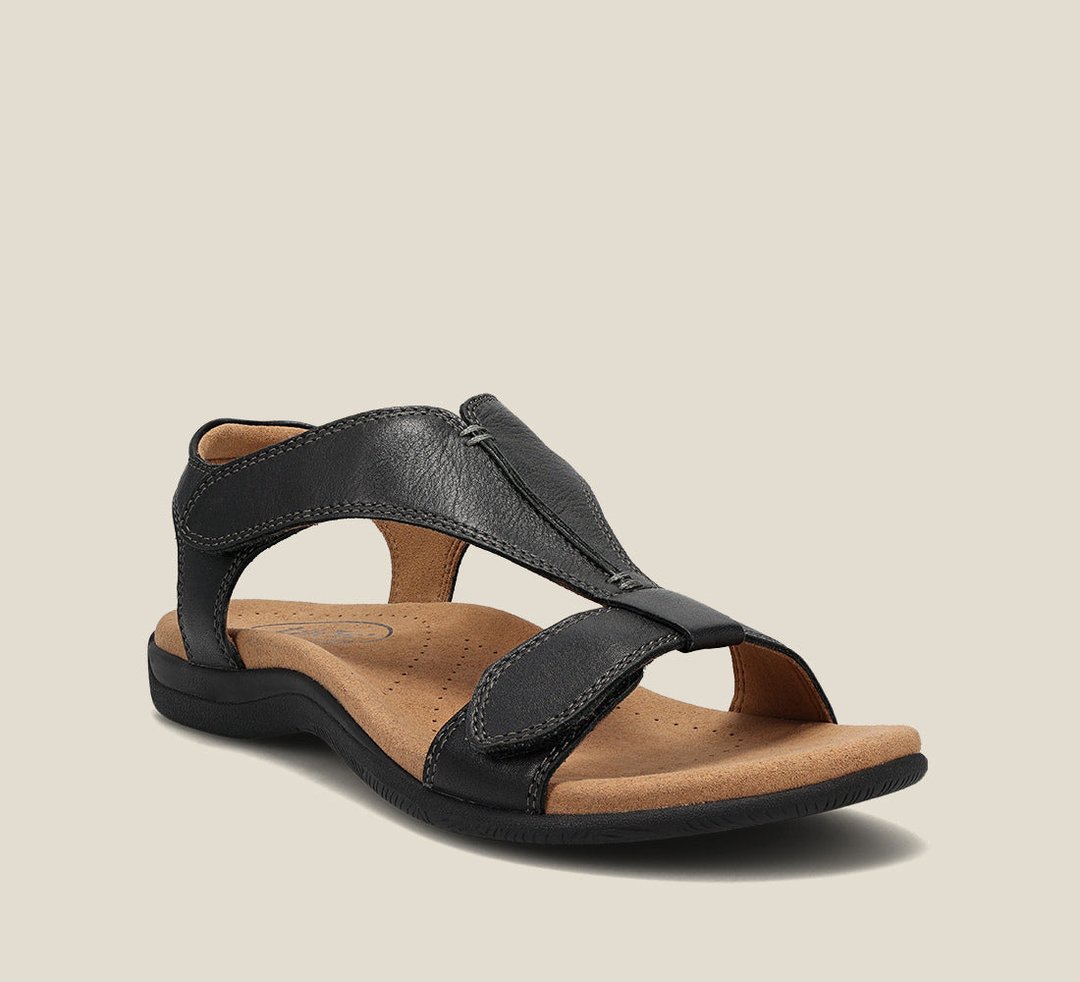 Tasana | Elegant and Comfortable Summer Sandals Black