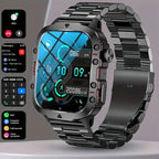 Waterproof Outdoor Smartwatch - TrailMate Edelstahl