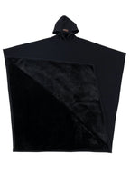 Oversized hooded hoodie blanket, silky soft, cuddly, comfortable Black (3 left in stock) 1 size