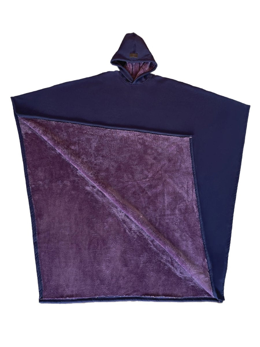 Oversized hooded hoodie blanket, silky soft, cuddly, comfortable purple 1 size