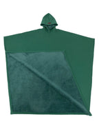 Oversized hooded hoodie blanket, silky soft, cuddly, comfortable green 1 size
