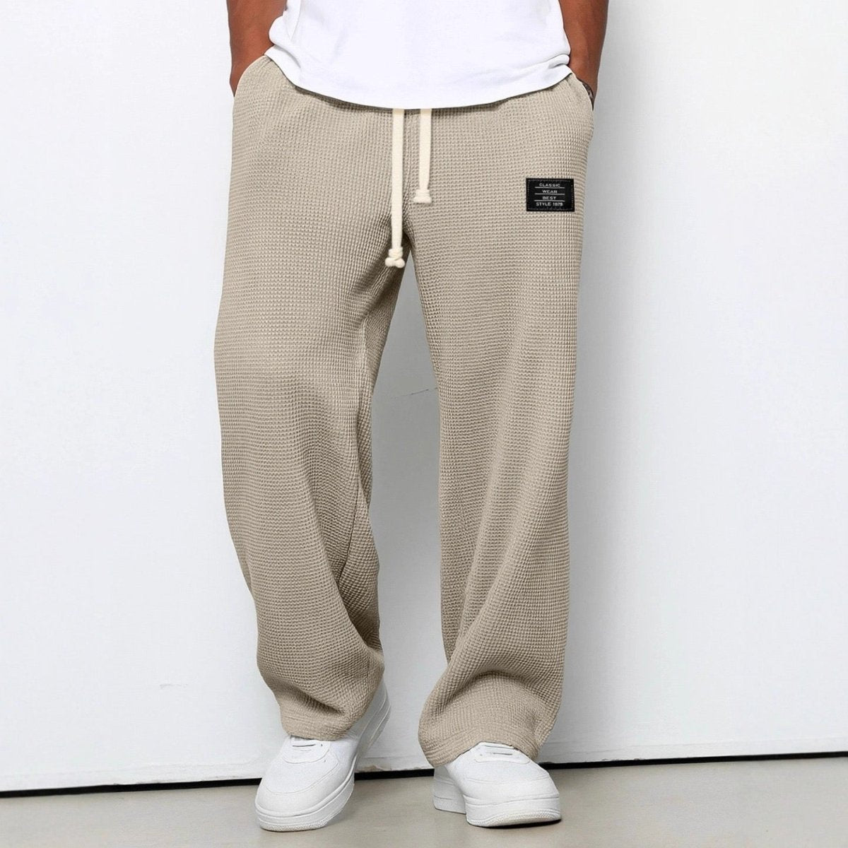 Noah | Comfortable Casual Trousers for Men Khaki