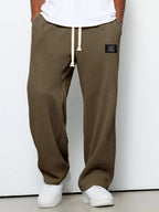 Noah | Comfortable Casual Trousers for Men Dark Brown
