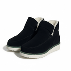 Chāme | Boots for Women | Ankle-Height Slip-On Black