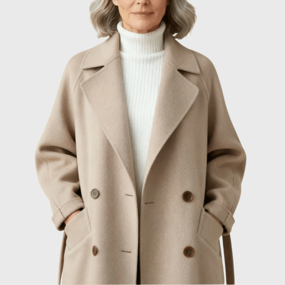 Ēden | Women’s Coat | Longline Belted Waist