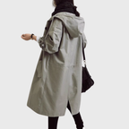 Zahara | Women’s Coat | Trench Longline Hooded