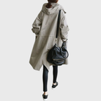Zahara | Women’s Coat | Trench Longline Hooded
