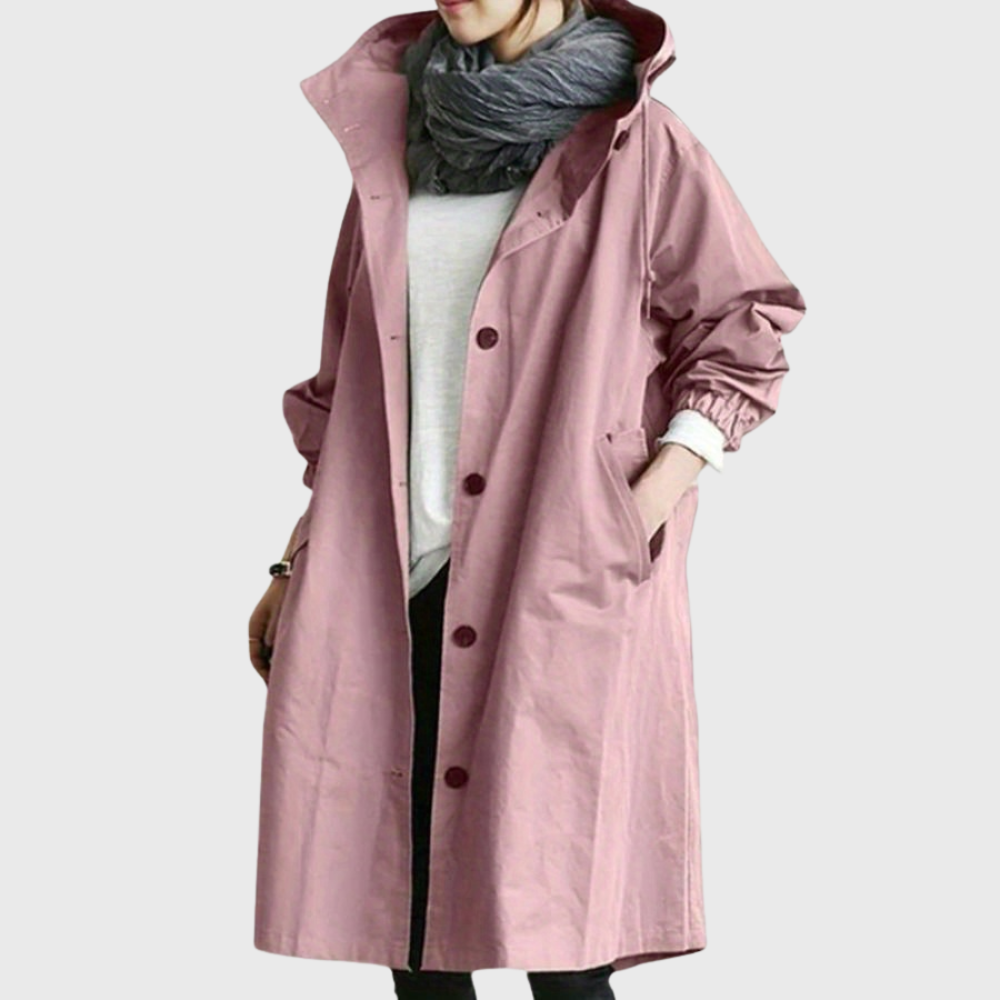Zahara | Women’s Coat | Trench Longline Hooded
