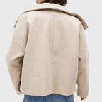 Parsha | Women’s Coat | Cropped Double Breasted
