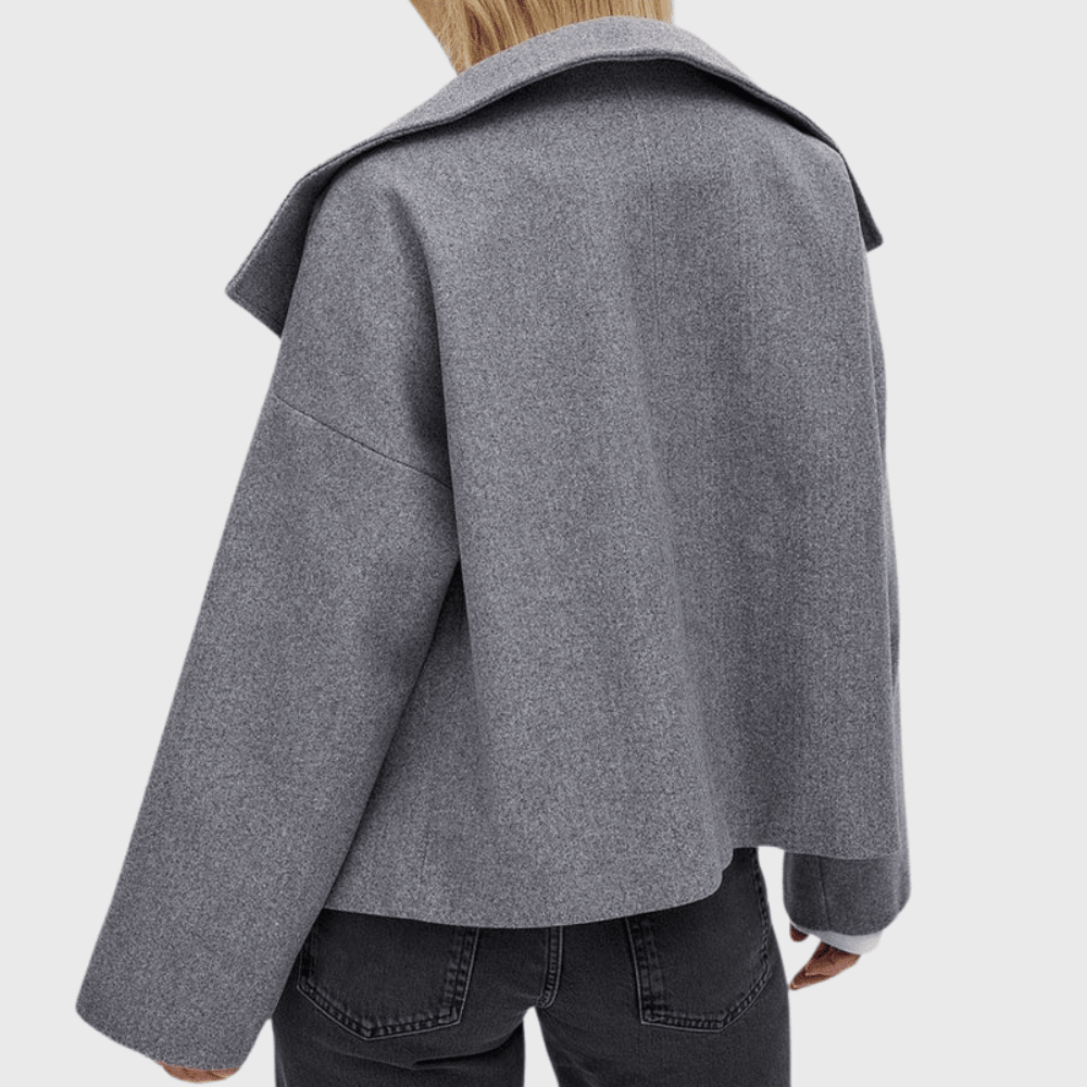 Parsha | Women’s Coat | Cropped Double Breasted