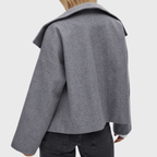 Parsha | Women’s Coat | Cropped Double Breasted